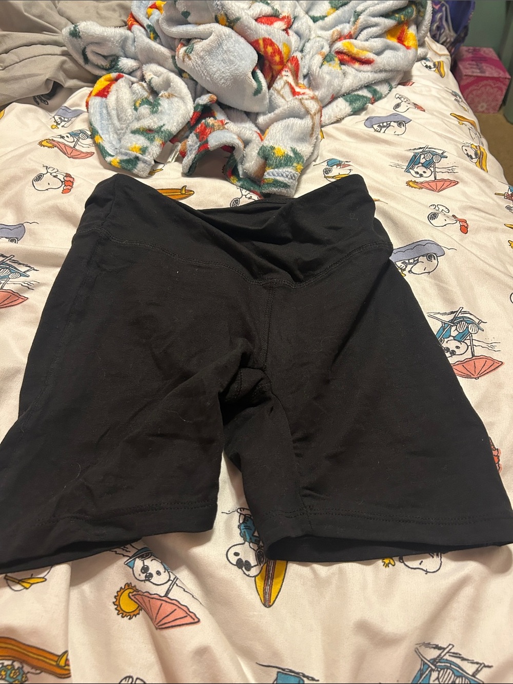 One Step Ahead Black Kids Bike Shorts
